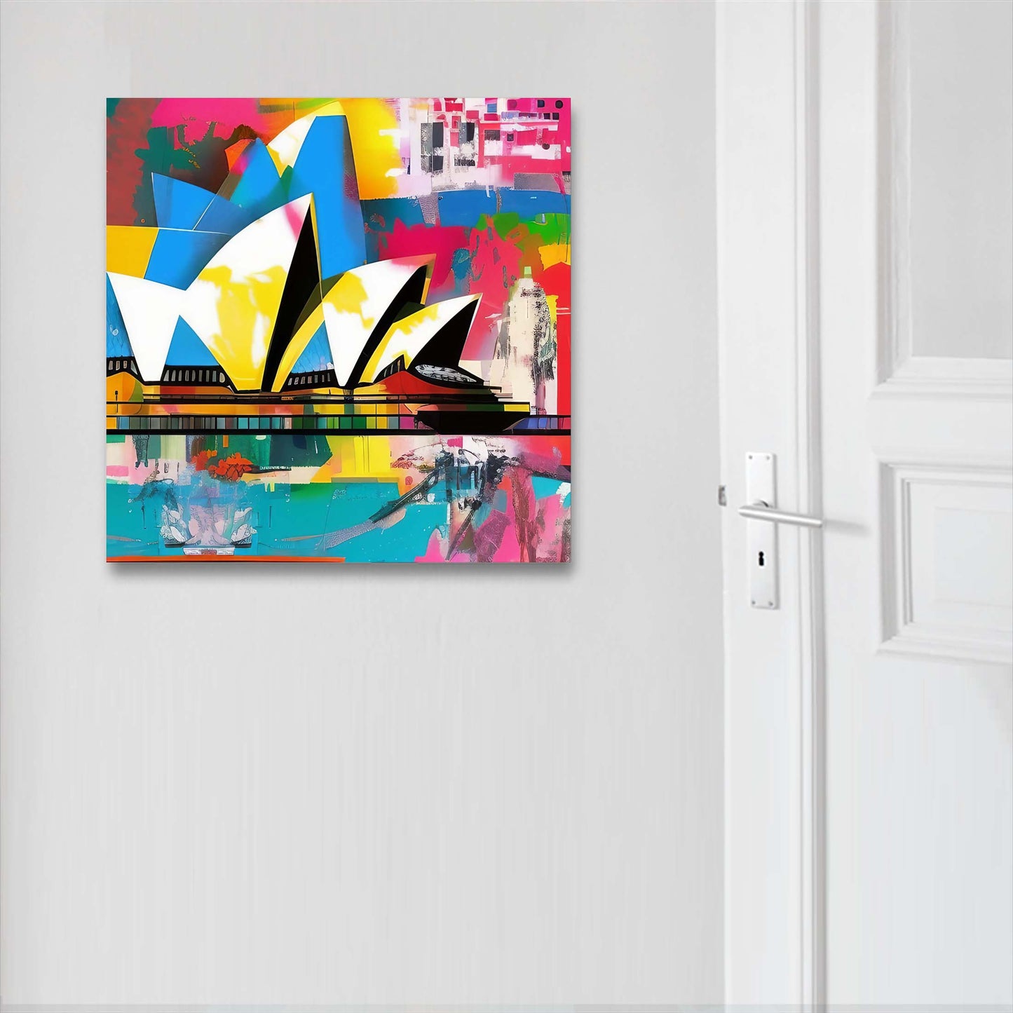 Sydney - Opera House - murale de style pop art