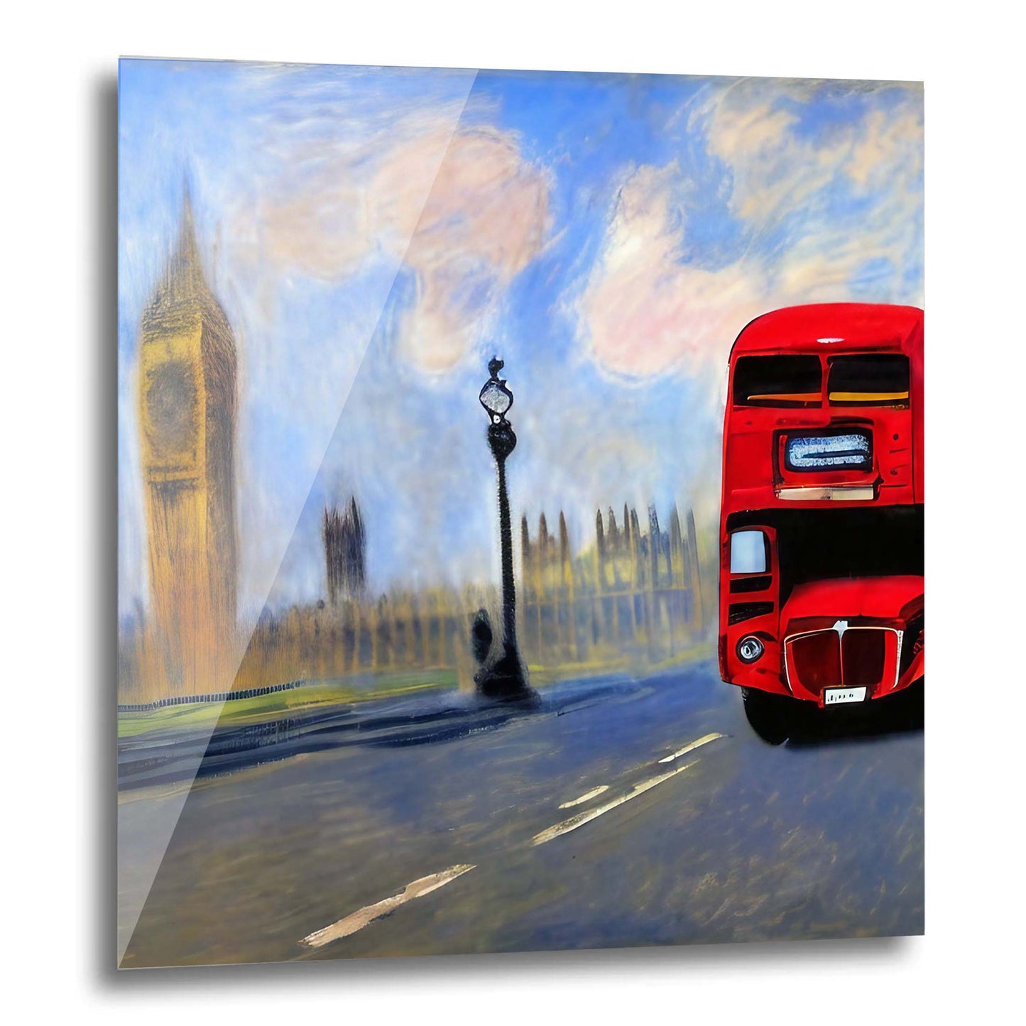 London Westminster Palace - Wandbild in der Stilrichtung des Impressionismus