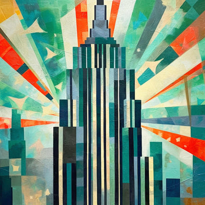 Urbanisto-NewYork-EmpireState-Building-Expressionismus